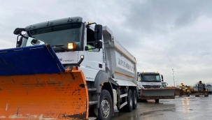 Sakarya Büyükşehir karla mücadeleye hazır 