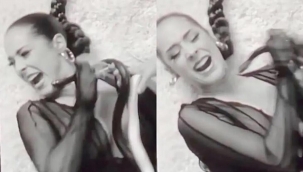 Şarkıcı Maeta klip çekiminde korku dolu anlar yaşadı!