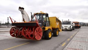 Selçuklu Belediyesi acil müdahale ekipleri kışa hazır