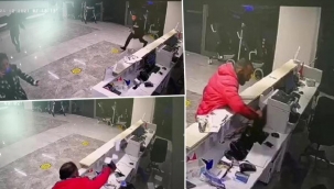 Sultangazi'de taşla girdiği hastanede dehşet saçtı