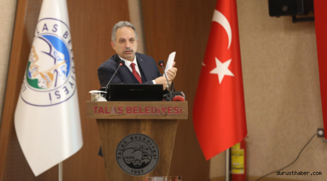 Talas'ta bütçe artıyor, hizmet ve yatırımlar birbirini izliyor