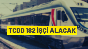 TCDD 182 işçi alacak! İşte başvuru detayları