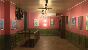 Tezhip sanatçısı Saime Rikkat Çelebi Pesen'in 'Zuhur' sergisi Üsküdar'da açıldı 