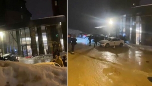 Uludağ'da otelde yangın paniği!