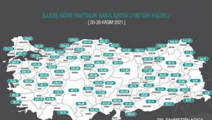 Vaka haritasında zirve değişmedi