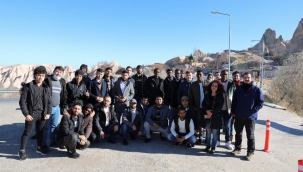 Yabancı öğrencilerden Nevşehir Kayaşehir'e ziyaret 