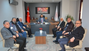 Yazarlar Birliğinden İl Kültür ve Turizm Müdürü Dursun'a ziyaret