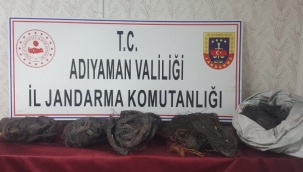 Adıyaman Kahta'da kablo hırsızlarına jandarma sürprizi
