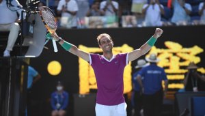 Avustralya Açık'ın tek erkeklerde ilk finalisti Nadal