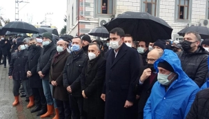 Bakan Kurum, Rize’de cenaze törenine katıldı
