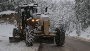 Balıkesir Edremit Belediyesi, Kazdağları'nın yollarını açıyor 