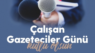Başkan Palancıoğlu'dan 10 Ocak Çalışan Gazeteciler Günü mesajı