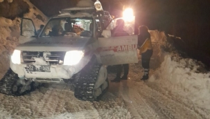 Batman Sason’da hastaların imdadına özel idare ekipleri yetişti