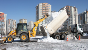 Belediye vatandaşın kızak keyfi yarım kalmasın diye 