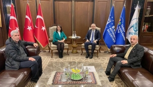 Bilecik'ten Bursa Büyükşehir'e ziyaret 