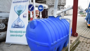 Bursa Mustafakemalpaşa yağmur suyundan kazanacak