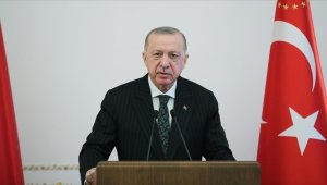 Cumhurbaşkanı Erdoğan: Büyüme ve ihracattaki rekorlara ilave olarak istihdamımız salgın öncesine göre 2,7 milyon arttı