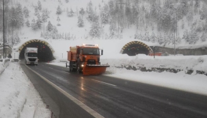 Dikkat! Bolu Tüneli İstanbul yönü bu gece kısa süreli kapatılacak