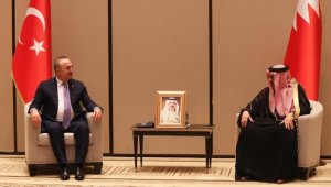 Dışişleri Bakanı Mevlüt Çavuşoğlu, Bahreyn'de mevkidaşı Zeyyani ile görüştü