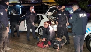 Dur ihtarına uymadı, 8 kilometre kaçabildi