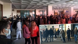 Edirne'de vaka artışı! Binlerce kişi koronavirüs testi için hastaneye akın etti