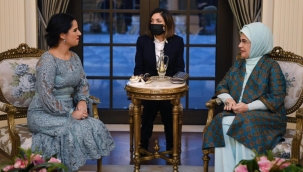 Emine Erdoğan, El Salvador Cumhurbaşkanı Bukele’nin eşi Gabriela Rodríguez de Bukele ile görüştü