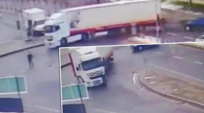 Esenyurt’ta korkunç kaza! TIR’ın ezdiği yaya hayatını kaybetti