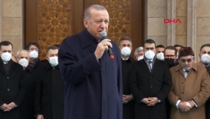Gülhane Camii açıldı... Cumhurbaşkanı Erdoğan'dan açıklama
