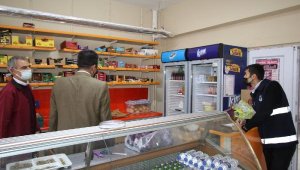 Hacılar'da zabıta ekiplerinin denetimleri sürüyor