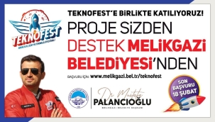 Haydi gençler proje sizden destek Melikgazi'den