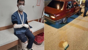 Hemşireyi dövüp aracına zarar verenler gözaltında