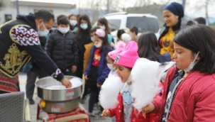 İzmir Efes Selçuk'ta yarıyıl eğlencesi devam ediyor 