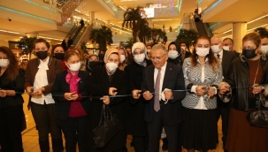 Kayseri'de 'Özel Tasarım Deri Aksesuarları' sergisi açıldı 