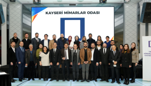 Kayseri Mimarlar Odası'nda yeni dönem