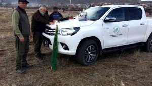 Kayseri'de yasa dışı avlanan 2 kişi yakalandı