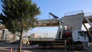 Kocaeli Mimar Sinan'da çelik sac montajı başladı 