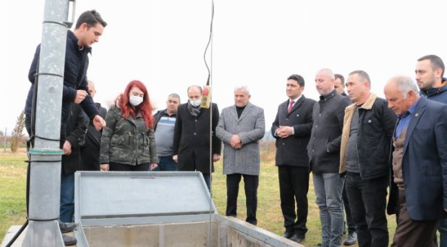 Manisa Alaşehirli muhtarlardan arıtma tesisine tam not