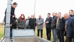 Manisa Alaşehirli muhtarlardan arıtma tesisine tam not