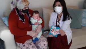 Manisa Büyükşehir bebeklere 'Hoş Geldin' dedi 