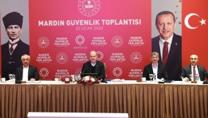 Mardin'de güvenlik toplantısı