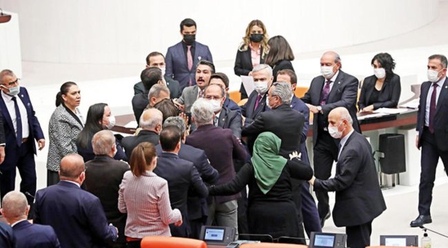 Meclis’te gergin anlar