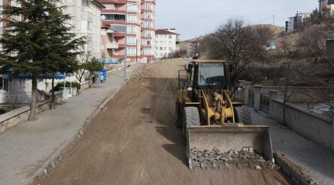 Nevşehir Belediyesi'nden altyapı çalışması