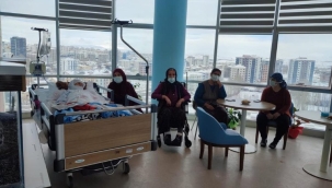 Sivas'ta hasta ve hasta yakınlarına moral etkinliği 