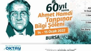 Tanpınar, Bursa Yıldırım'da anılacak 