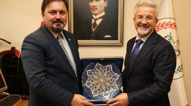 TBB Başkan Yardımcısı Gürkan Altun'a Nilüfer nezaketi