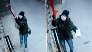 Türk bayrağına çirkin saldırı! Yaptığı yanına kalmadı