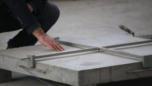 Ulaşımdaki buzlanma 'ısınabilen beton plak' ile çözülecek