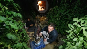 Üreticiden 'zirai don' nöbeti: Soba yakıp çay demlediler