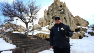 85 yaşındaki turist rehberi 27 yıldır Kapadokya'yı tanıtıyor