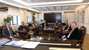 AK Parti Kayseri İl Yönetimi Başkan Palancıoğlu'nu ziyaret etti